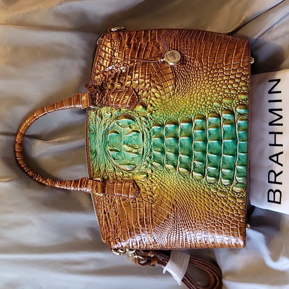 Brahmin Duxbury satchel cactus ombre - Picture 1 of 8